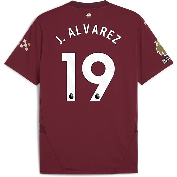 Puma Manchester City Julian Alvarez Third Jersey w/ EPL + No Room For Racism + Club World Cup Patches24/25 (Dark Jasper) Cool Men's Skate