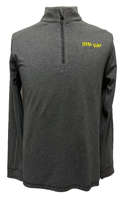 Flora-Bama Tasc Carrollton 1/4 Zip Polished Men's Satin