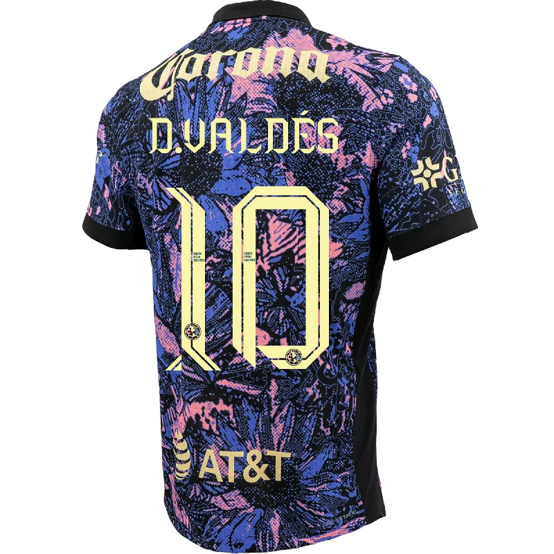 Nike Club America Authentic Diego Valdés Third Jersey 24/25 (Purple) Refined Men's Classic 