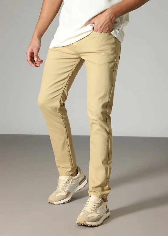 Bisque Slim fit Jeans Earthy Men's Hemp