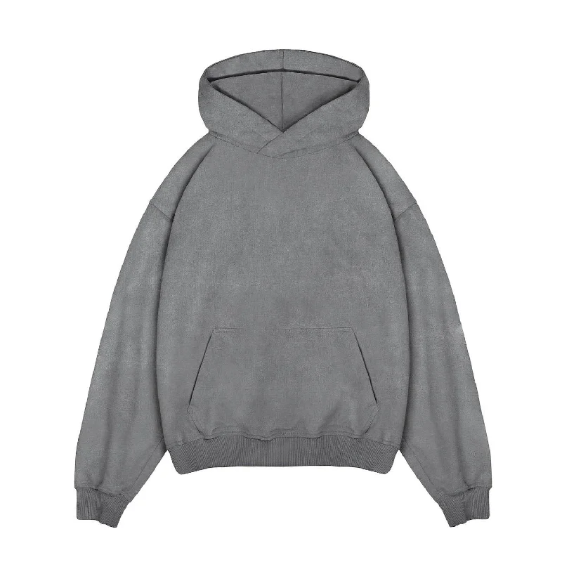 Hoodie - Vintage Grey Bohemian Men's Free