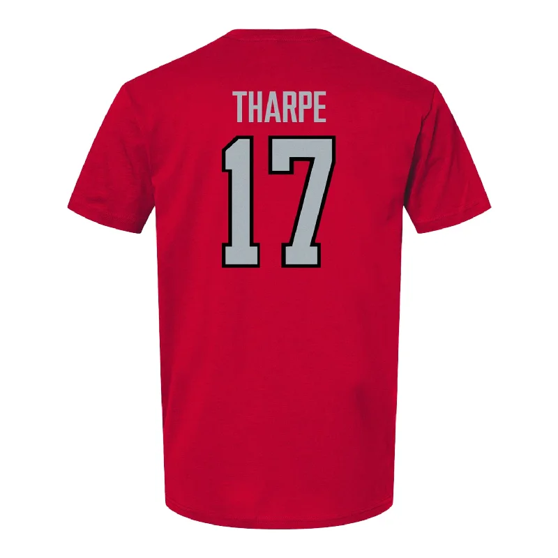 Ohio State Buckeyes Men's Volleyball Student Athlete T-Shirt #17 Tyler Tharpe Cozy Men's Sherpa