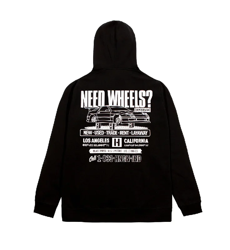 Hoonigan NEED WHEELS Pullover Hoodie Bohemian Men's Free