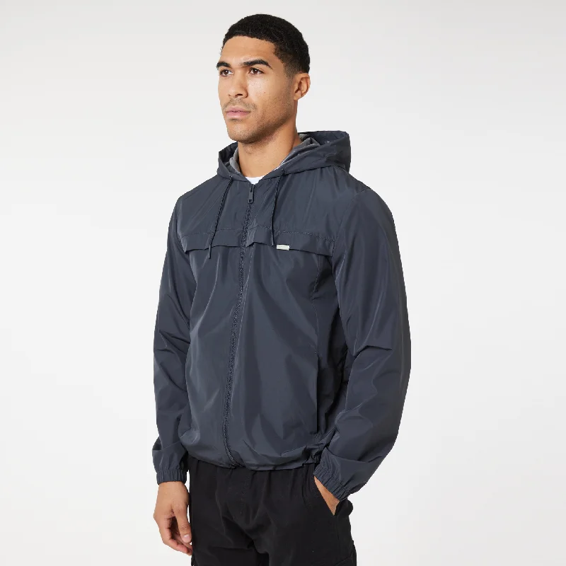 Smart Windbreaker | Charcoal Cozy Men's Winter