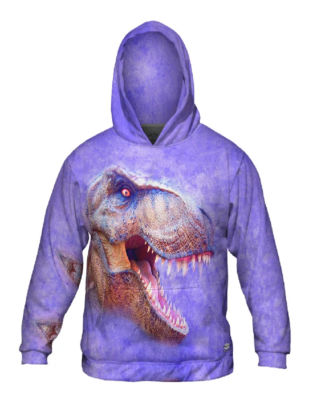 T Rex Dinosaur Face Elegant Men's Cashmere