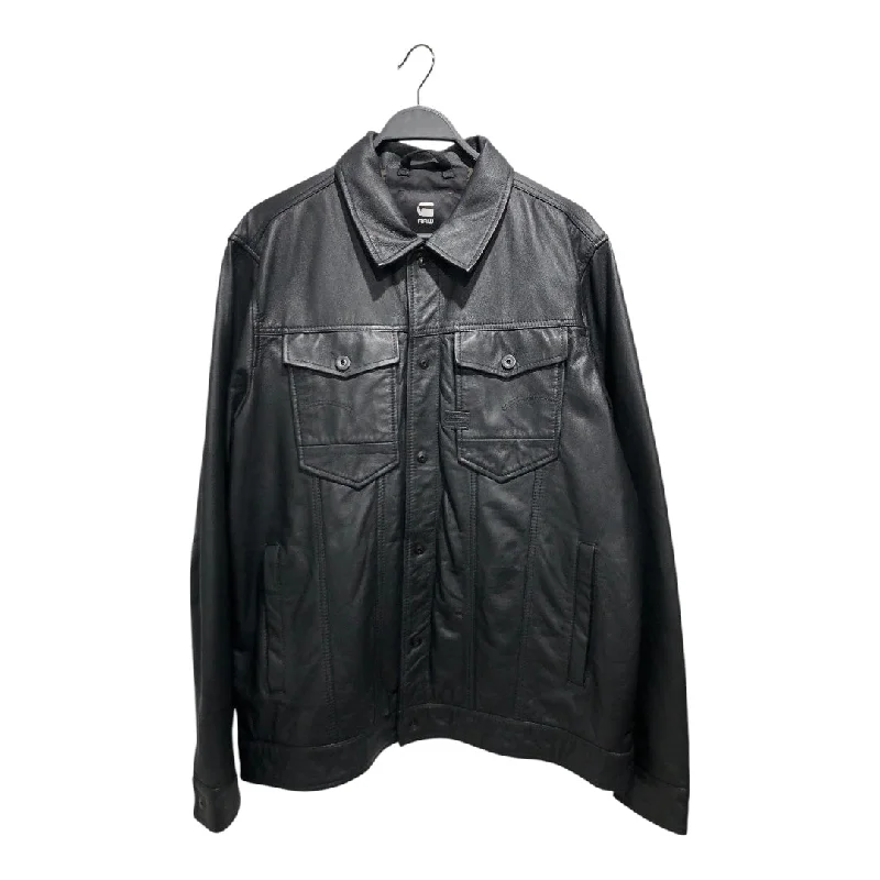 G-STAR RAW/Jacket/XXL/Leather/BLK/ Dynamic Men's High