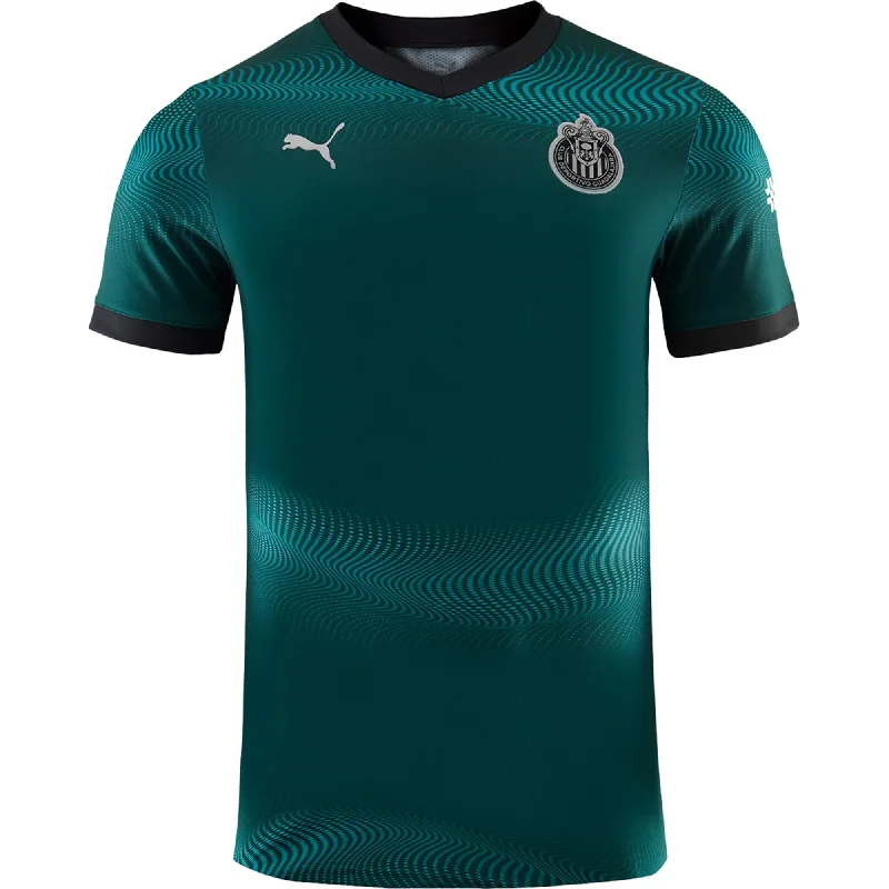 Puma Youth Chivas Third Jersey 23/24 (Malachite) Unique Men's Patch