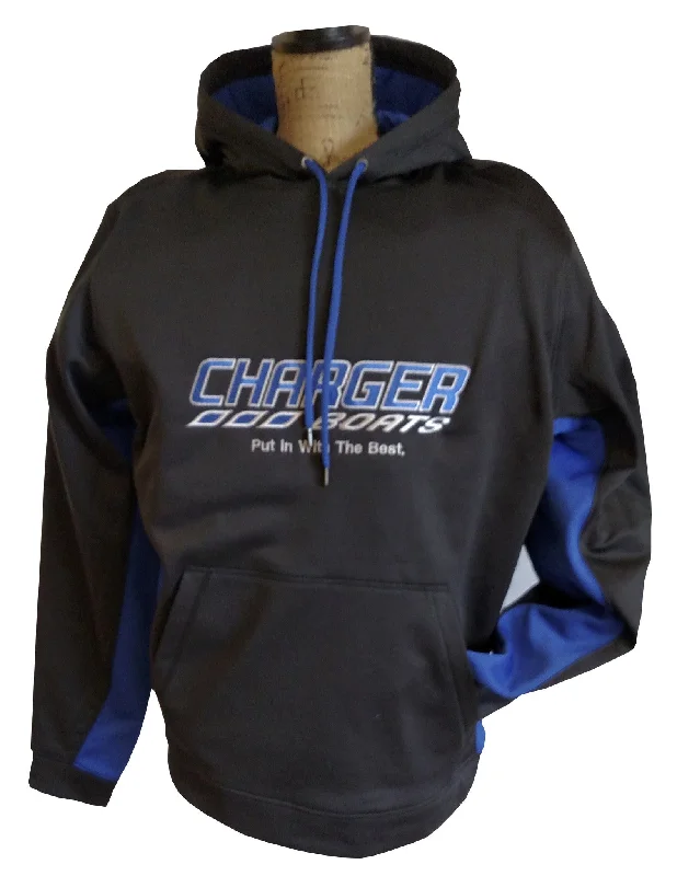 Charger Hooded Sweatshirt - Blue Business