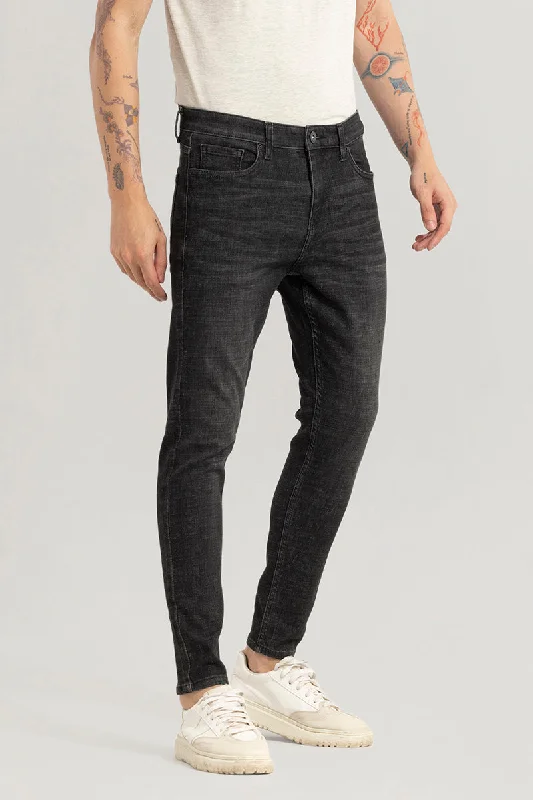 Osprey Black Skinny Fit Jeans Elegant Men's Cashmere