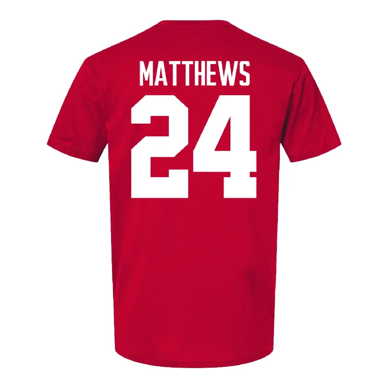 Ohio State Buckeyes Men's Lacrosse Student Athlete #24 Gannon Matthews Street