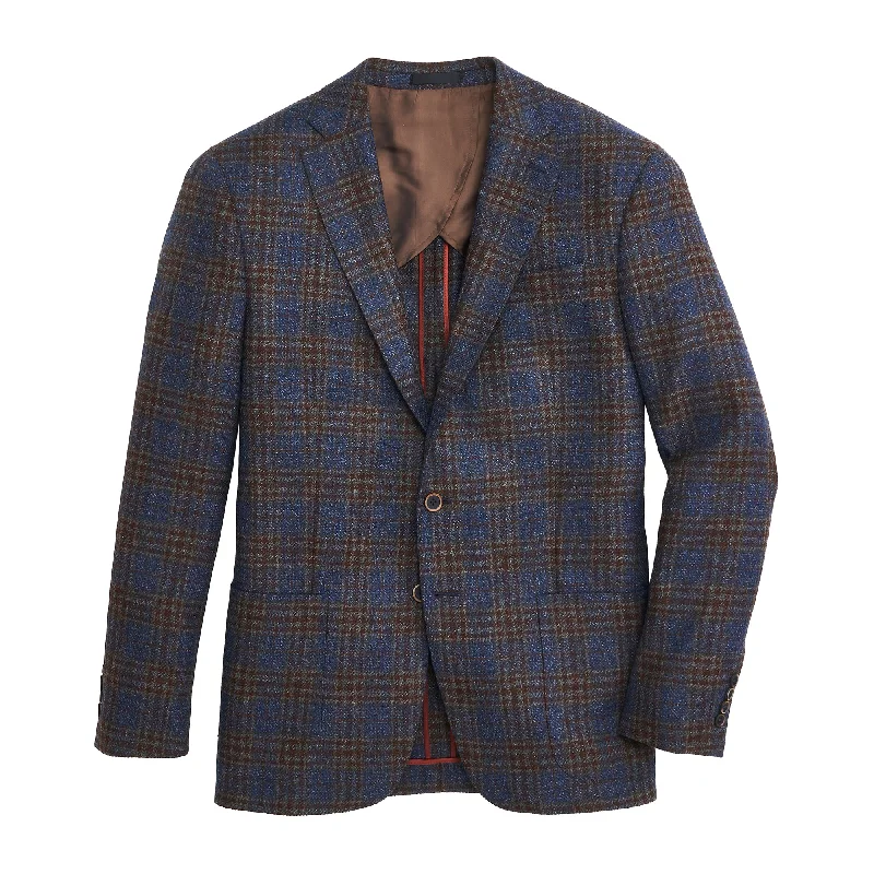 Fondant Plaid Sport Coat - Chocolate Fondant Adventure