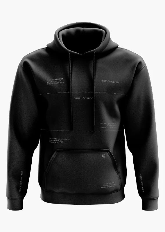 DEPLOYED MISSION Snow Soft Premium Hoodie Bold Men's Animal