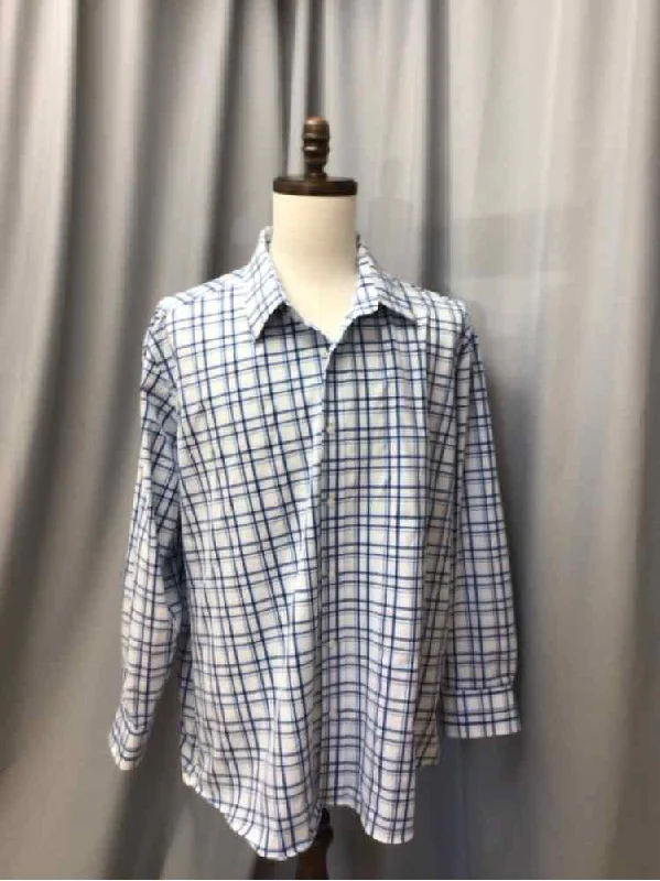 SIZE 2 X LANDS END Men's SHIRTS Confident Men's High