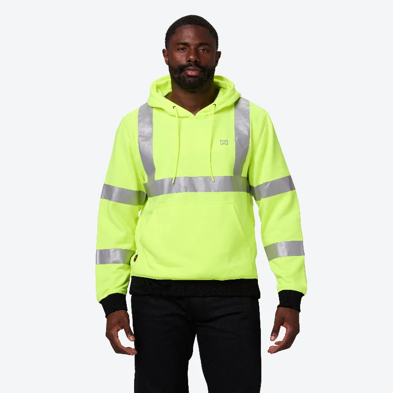 HI-VIS Pullover Hoodie Men's Artistic Men's Avant