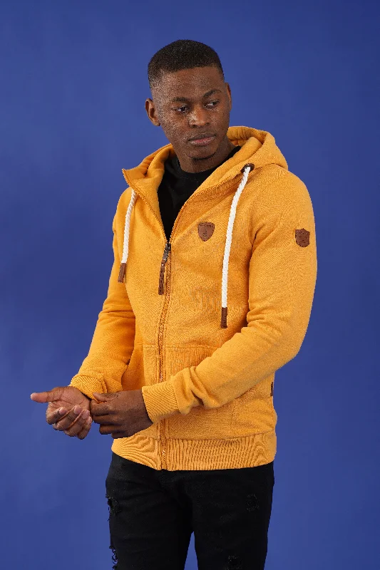 Zeus Sunflower Zip Hoodie Cclassic Men's Tweed