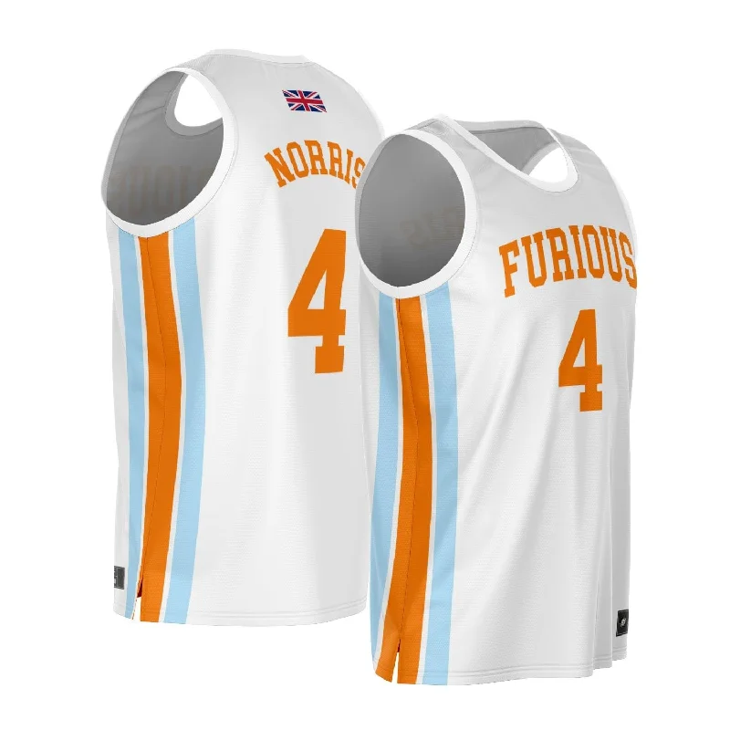 Norris - Home White Classic Edition Jersey Refined Men's Hand