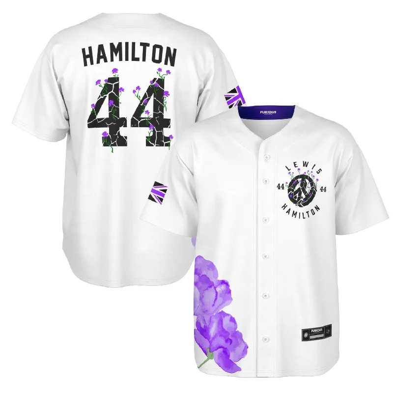 Hamilton - Violet Rose Jersey Trendy Men's Scandinavian