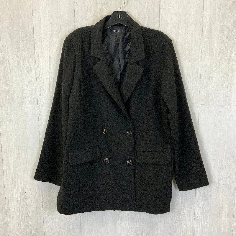 Blazer By Clothes Mentor In Black, Size: L Traditional Men's Wool