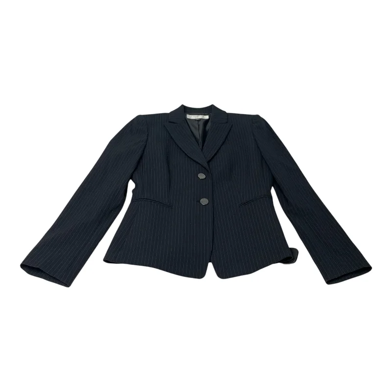 Blazer By Tahari By Arthur Levine In Navy, Size: 2p Streetwear Style