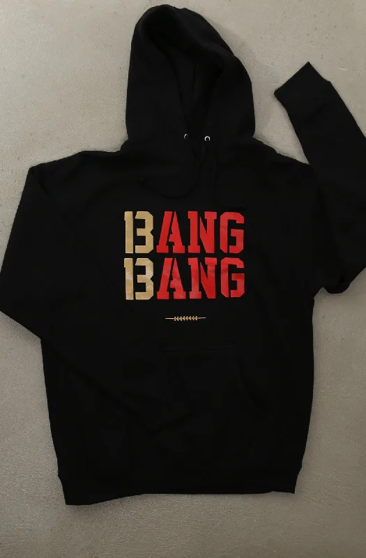 Bang Bang (Men's Black Hoody) Luxurious Men's High