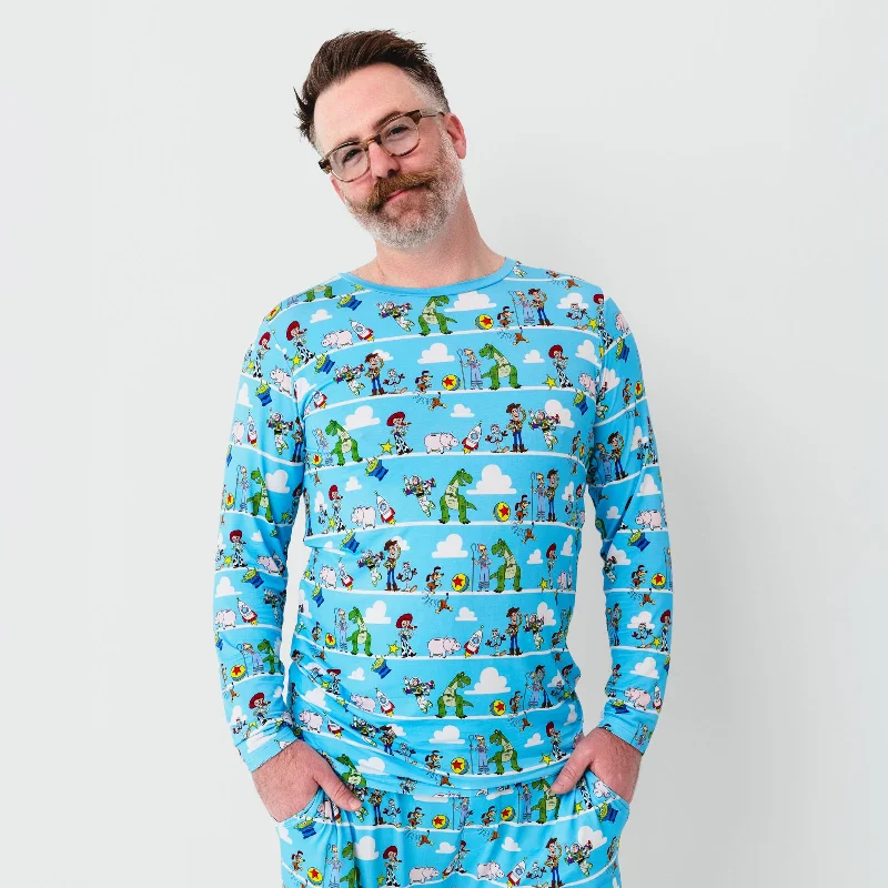 Disney & Pixar Toy Story Pals Men's Pajama Top Stylish Men's Tropical 