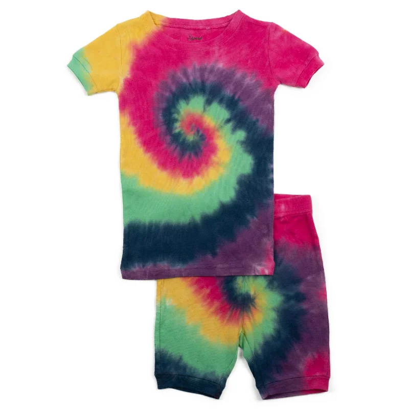 tie dye swirl girls