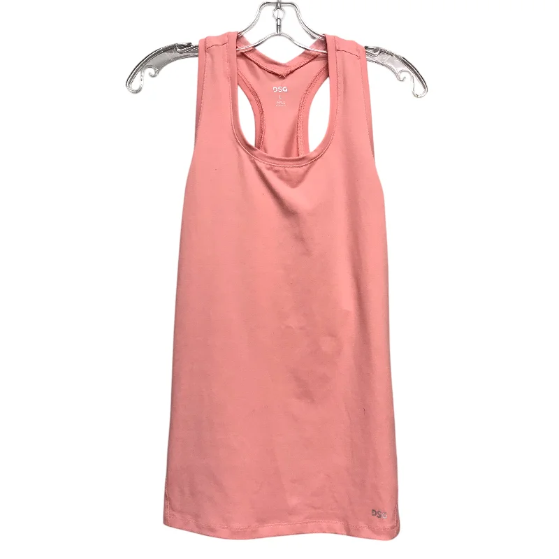 Athletic Tank Top By Dsg Outerwear In Pink, Size:L Minimalist Men's Casual 