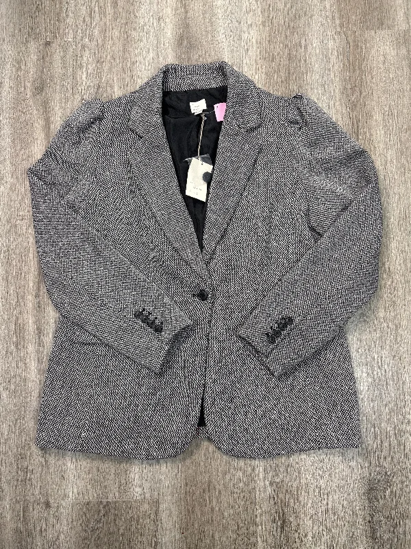 Blazer By A New Day In Black & White, Size: Xl Trendy Men's Oversized