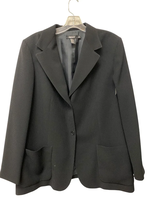 Blazer By Dkny In Black, Size: 14 Organic