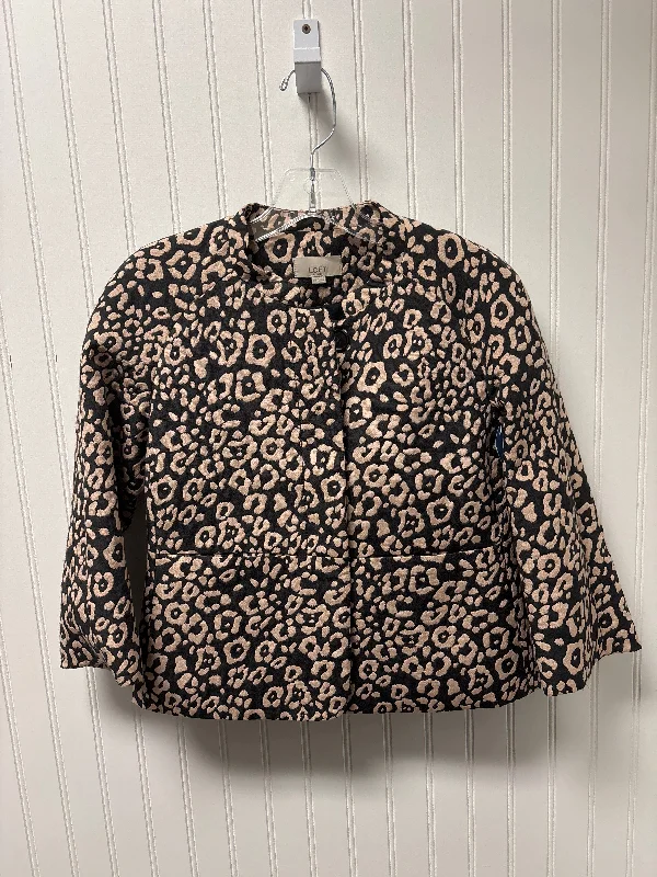 Blazer By Loft In Animal Print, Size: Xsp Beach