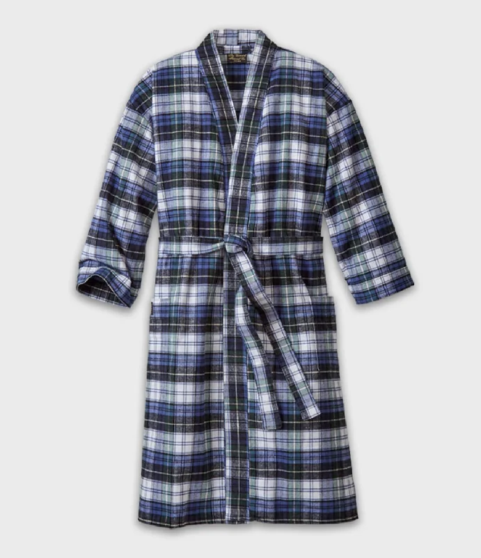 Flannel Robe - Campbell Cool Men's Distressed