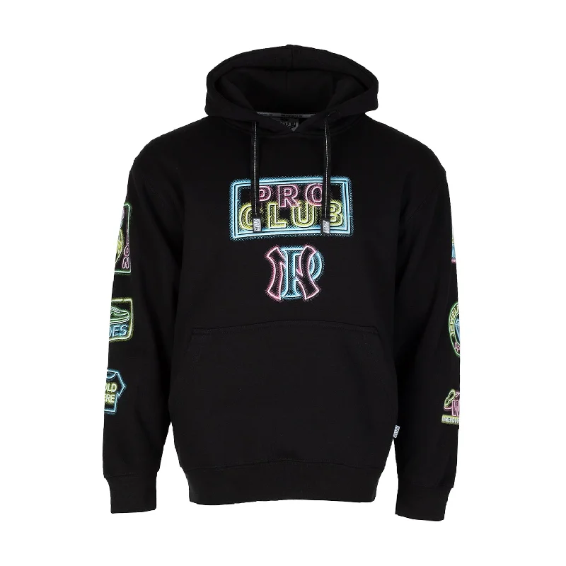 Pro Club PO Neon Signs Hoody - Mens Dapper Men's Bow