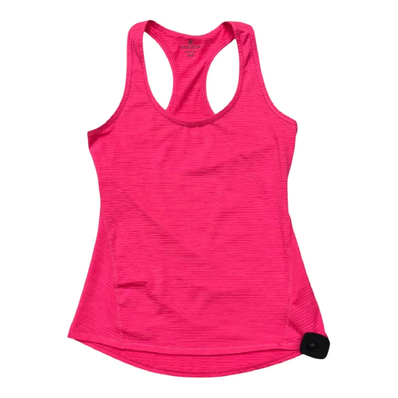 Athletic Tank Top By Athleta In Pink, Size: Xxs Refined Men's Classic 