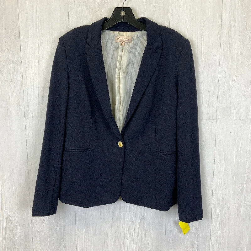 Blazer By Philosophy In Navy, Size: M Modern Men's Geometric