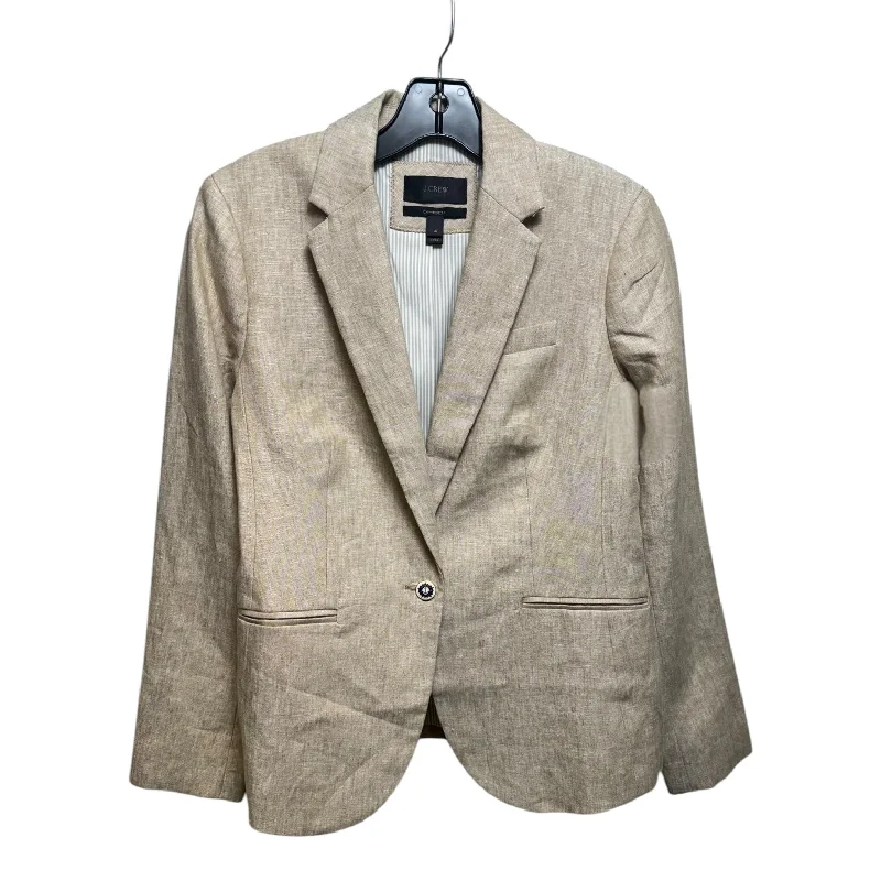 Campbell Blazer By J. Crew In Tan, Size: 4 Sophisticated Men's 