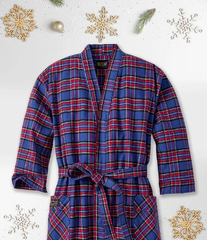 Flannel Robe - Hepburn Earthy Men's Sustainable 