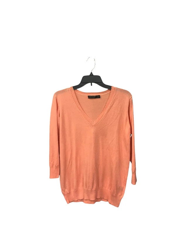 Top Long Sleeve By Limited In Coral, Size: Xl British Gentleman Style