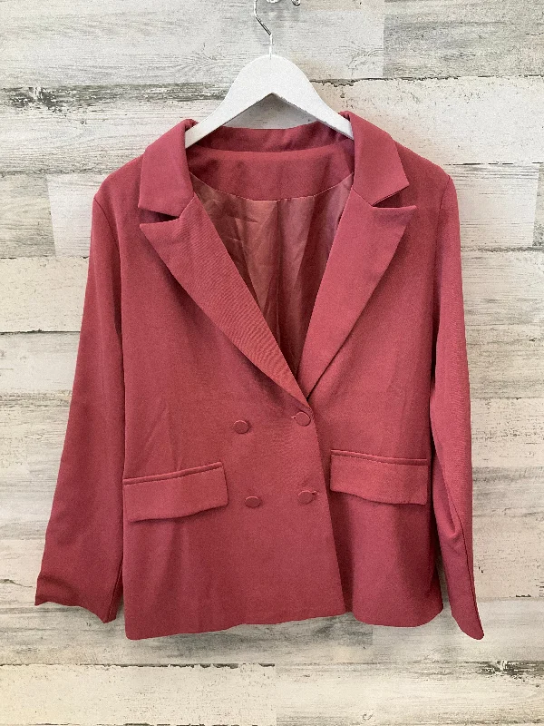 Blazer By Shein In Pink, Size: M Streetwear Style