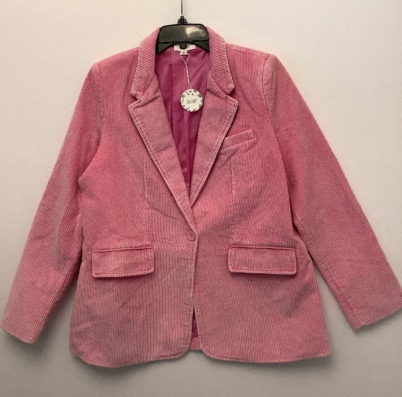 Blazer By Oddi In Pink, Size: M Sleek Men's Contemporary 