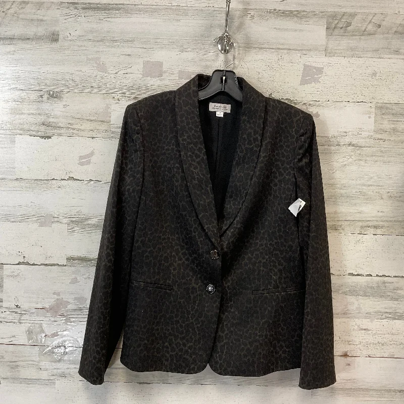 Blazer By Tahari By Arthur Levine In Animal Print, Size: L Tough Men's Tactical