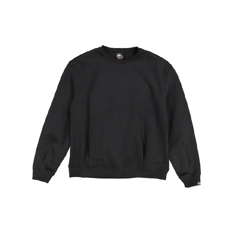 3694-SWEATSHIRT-99 BLACK Sporty Men's Athleisure 