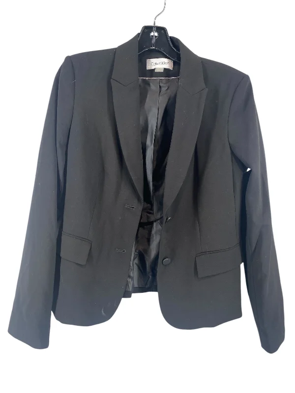 Blazer By Calvin Klein In Black, Size: 6 Lumberjack