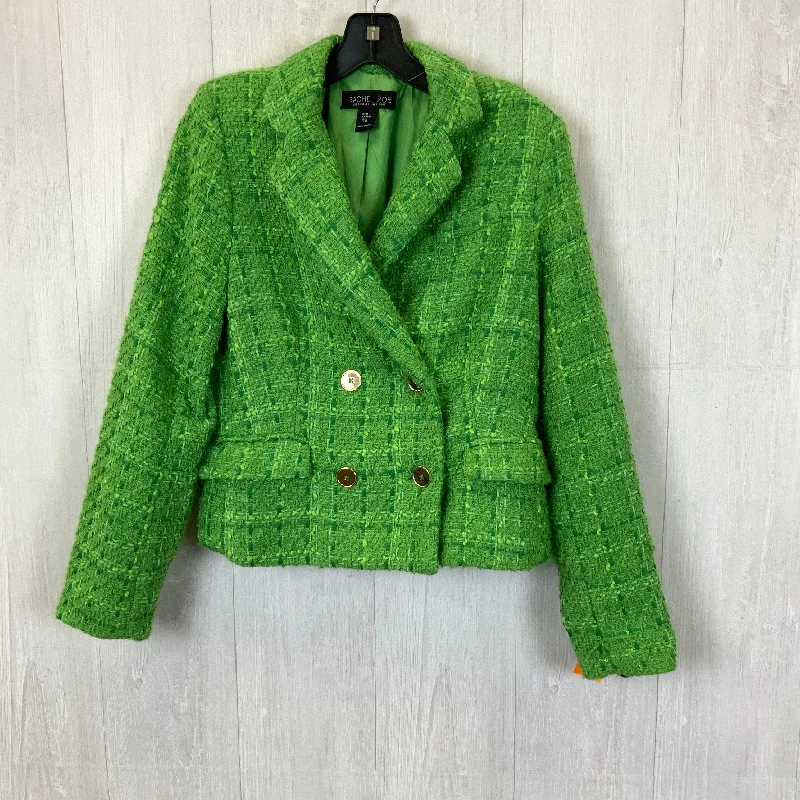 Blazer By Rachel Zoe In Green, Size: M Dapper Men's Bow