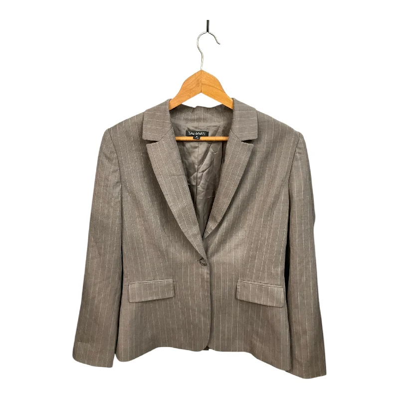 Blazer By Tahari By Arthur Levine In Brown & Green, Size: M Relaxed Men's Beach