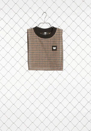 CHESS BEE VEST-Plaid Casual Men's Short