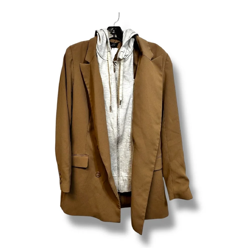 Blazer By Rachel Zoe In Tan, Size: S Dapper Men's 1920S