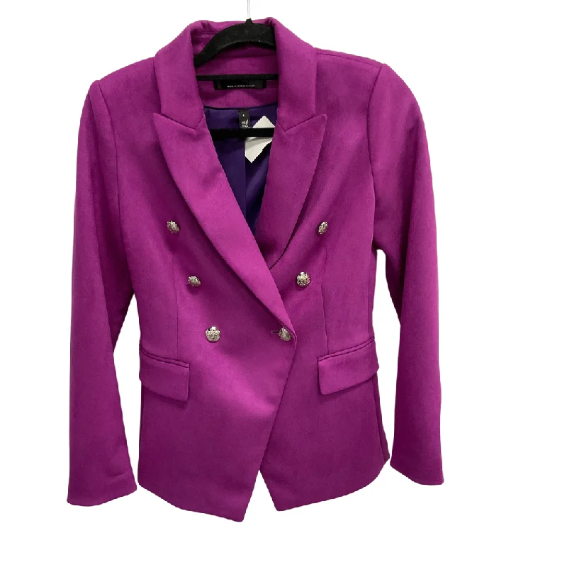 Blazer By White House Black Market In Purple, Size: Xs Bohemian Men's Free