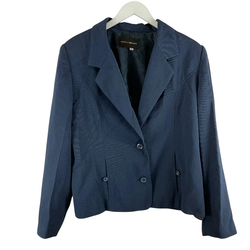 Blazer By Clothes Mentor In Navy, Size: Xl Monochromatic All