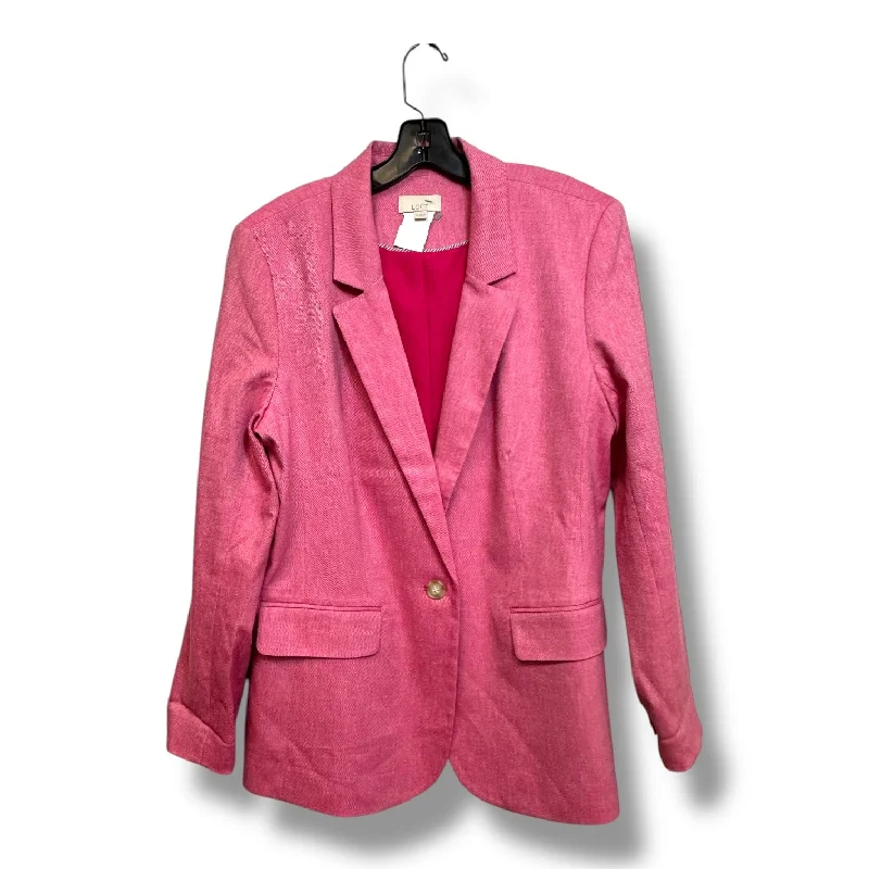 Blazer By Loft In Pink, Size: 14 Sporty Men's Athleisure 