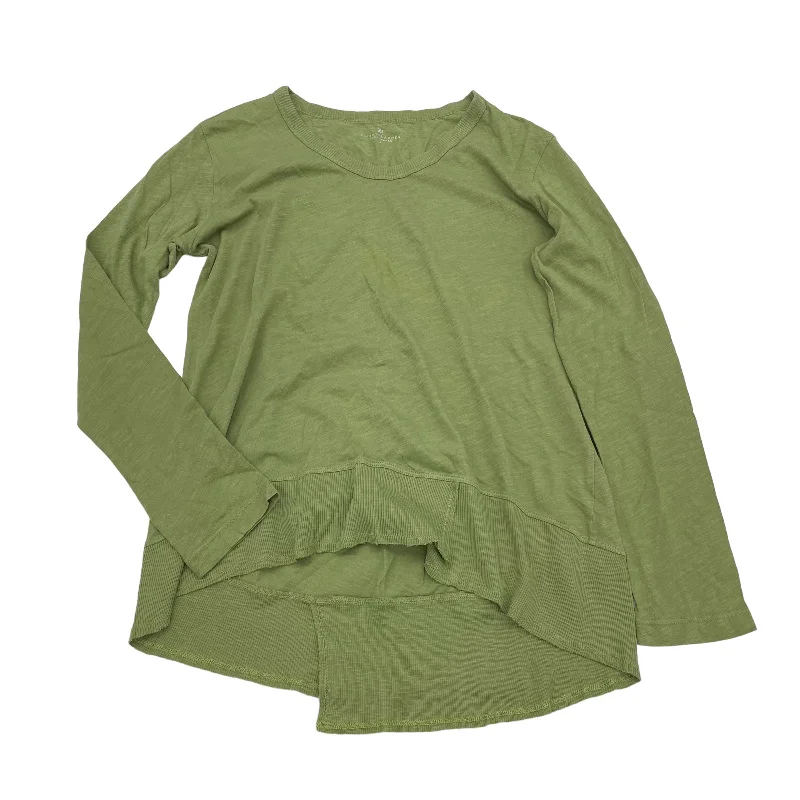 GREEN TOP LS by ELLIOTT LAUREN Size:S Casual Men's Short